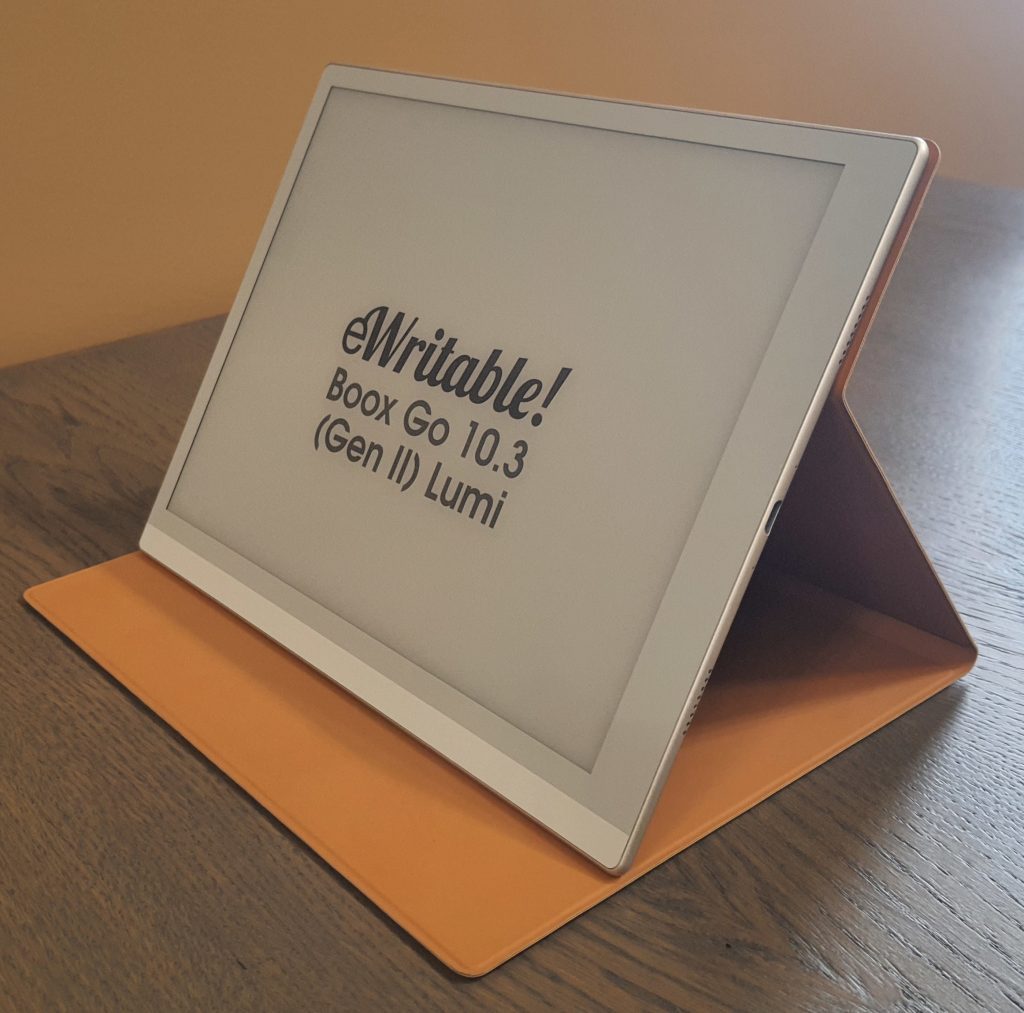 Stand configuration (slips forward)